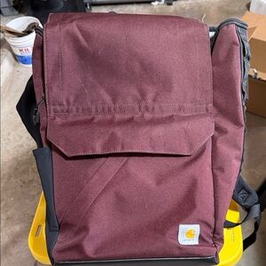 Carhartt Maroon Backpack for Men